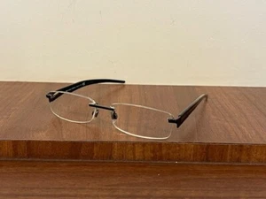 Gafas Dolce & Gabbana plateadas negras sin montura Italia D&G 4128 H71 53-16-135 - Imagen 1 de 8