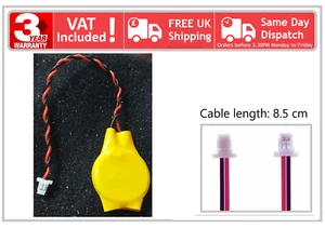 2Pin Long Thin Connector Lenovo Acer HP Asus Toshiba Dell MSI BIOS CMOS Battery - Picture 1 of 3