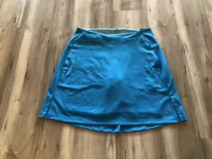 Nike Dri-Fit Damen zum Anziehen Golf Skort türkisblau Größe S (BV0253-446) Neu mit Etikett!! - Bild 1 von 4
