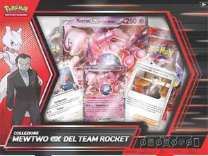 POKEMON COLLEZIONE MEWTWO-EX DEL TEAM ROCKE - ITALIANO - PREV 13/06/25 - Imagen 1 de 3