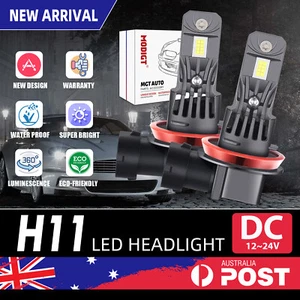 H11 H8 H9 LED Headlight Globes Bulbs Kit Low Beam HONDA INSIGHT 2010 -2011 - Picture 1 of 12