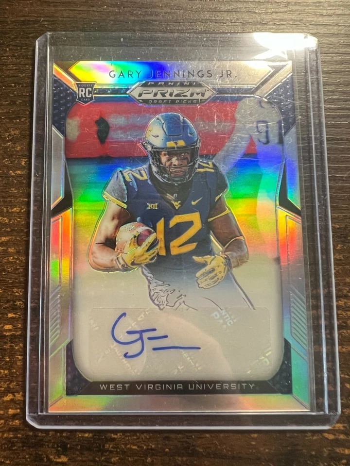 A130,965 - 2019 Panini Prizm Draft Picks Autograph Prizms #247 Gary Jennings Jr. - Image 1 of 1