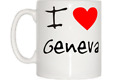 I Love Heart Geneva Mug