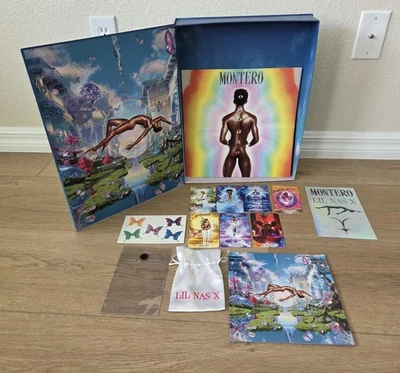 Lil Nas X Montero 2021 Box, Cards, Misc Lot - Image 1 of 4