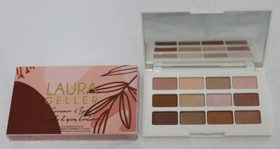 Laura Geller Cinnamon & Spice 12 Eyeshadow Palette 0.06oz each New In Box - Image 1 of 3
