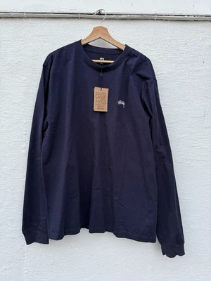 Stussy Stock Crew SS Пигмент Окрашенный Новый с Бирками Длинный Рукав - Изображение 1 из 4