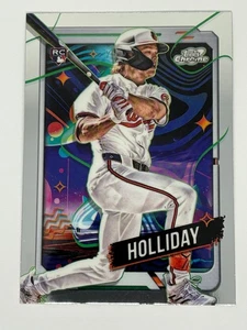 2024 Topps Chrome Cosmic Jackson Holliday RC Rookie Orioles - Bild 1 von 2