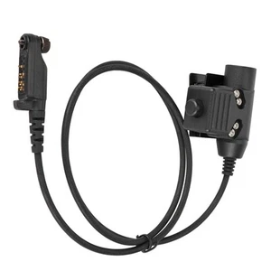 Walkie Talkie Headset Adapter Compact Push To Talk Button Fit For HYT Hytera FY - Zdjęcie 1 z 23