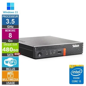 Lenovo M920q i5-8500T 3.50GHz 8Go/480Go SSD Wifi W11 - Photo 1/1