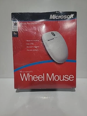 MICROSOFT WHEEL MOUSE X05-16878 NOS - Image 1 of 4