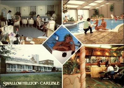 Postal de colección Swallow Hilltop Hotel Carlisle Cumbria Inglaterra s843 Foto 1 de 2