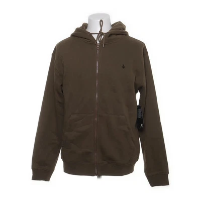 Volcom, Kapuzenpullover, Größe: M, Braun, Baumwolle/Recyceltes Polyester #7sM - Bild 1 von 4