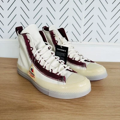 ⭐Converse Chuck Taylor все звезды CX Hi размер 8,5 мужские туфли бежевый кроссовки A07194C⭐ - Изображение 1 из 4