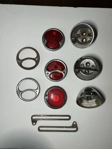 Vintage 1930s Ford Tail Light /windshield Parts - Picture 1 of 4