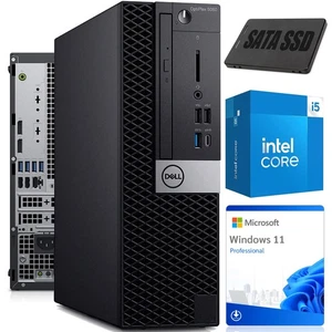 DELL OPTIPLEX 5060 SFF i5-8500 8GB NEU SSD 480GB WIN11PRO KLASSE A - Bild 1 von 11