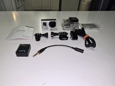 GoPro HERO3 Silver Edition With Underwater Case & Some Accessories Extra Battery - Image 1 of 4