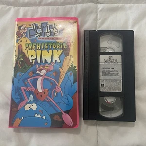 Prehistoric Pink: Pink Panther VHS Clamshell 1997 USED - Picture 1 of 3