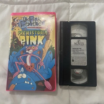 Prehistoric Pink: Pink Panther VHS Clamshell 1997 USED - Image 1 of 3