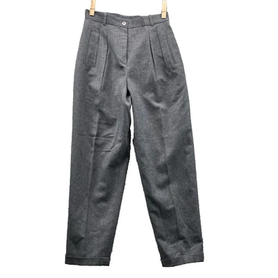 Vintage Liz Claiborne Dress Pants Women's 10 P  100% Wool Corpcore Chic Academia - Image 1 of 4