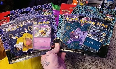 BRAND NEW-Pokemon TCG Paldean Fates Tech Sticker Collection SV4.5 SET OF 2 - Image 1 of 2