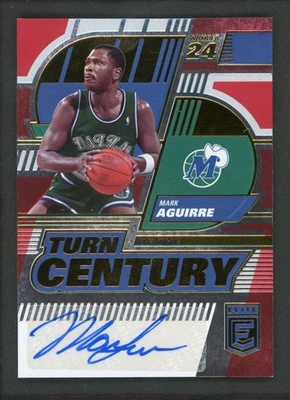 2022-23 MARK AGUIRRE 32/49 AUTO PANINI DONRUSS ELITE TURN OF THE CENTURY - Image 1 of 2
