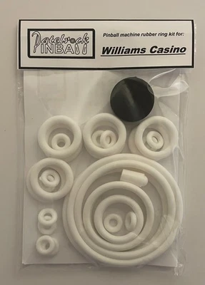 1958 Williams Casino Pinball Machine Rubber Ring Kit - Image 1 of 3