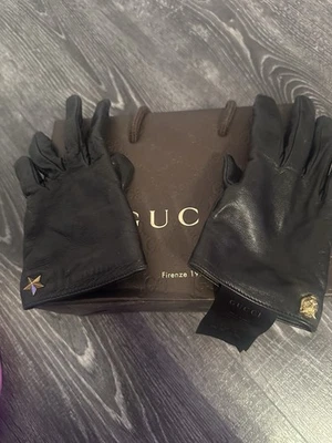 Authentic Gucci leather Gloves Size 7 - Image 1 of 4