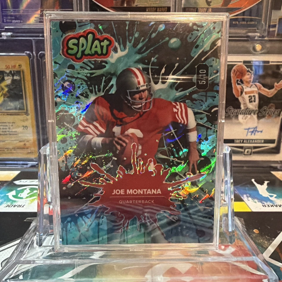 2025 Joe Montana Wildcard SPLAT 5/10 San Francisco 49ers - Изображение 1 из 2