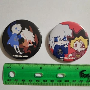 Used Yu-Gi-Oh! Pin Lot Yugi Bakura Marik AU Anime Can Badge Yugioh Button Fan - Picture 1 of 4
