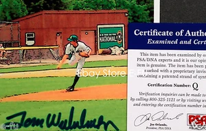 TOM WILHELMSEN Signed 4x6 Rare Beloit Snappers Autograph Photo PSA/DNA Auto - Picture 1 of 3