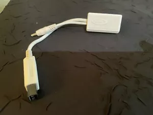 Intec Nintendo Wii Screen Cord Only White Adapter Plug (AP) - Picture 1 of 4