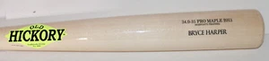 BH3 Bryce Harper Old Hickory Stahl gepresster Ahorn Baseballschläger 34"/32 oz. D/S - Bild 1 von 5