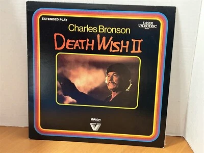 DEATH WISH II LASERDISC - CHARLES BRONSON  - Image 1 of 3