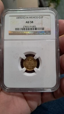 1895 Mexican Gold Coin Perfect Condition - Image 1 of 4