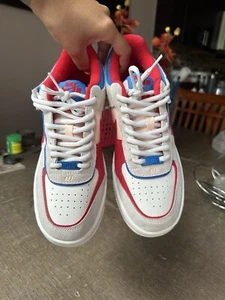 Size 6 - Nike Air Force 1 Shadow Sail Royal Red W - Picture 1 of 3