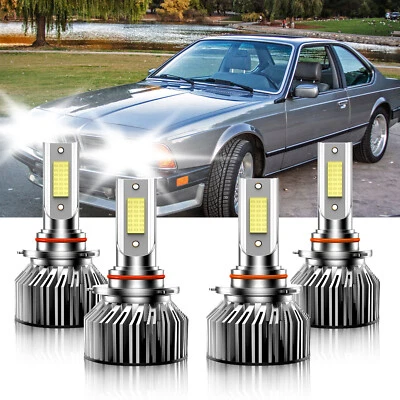 9005 9006 Kit de bombillas brillantes de haz alto bajo LED para BMW L6 1987-1987 Foto 1 de 4
