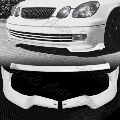 Parachoques delantero pintado blanco labio alerón para Lexus GS300 GS400 GS430 1998-2005 Foto 1 de 4
