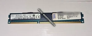 90Y3157 - 16 GB (Dual-Rank x4) 1.5 V PC3-12800 CL11 ECC DDR3 1600 MHz 90Y3159 - Picture 1 of 1