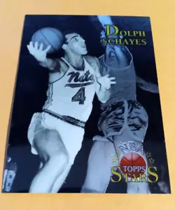 1996 Topps NBA Stars Finest cromato parallelo Dolph Schayes #141 - Foto 1 di 2