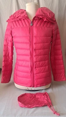 Chaqueta acolchada Curations Caravan para mujer roja embalable con aislamiento PEQUEÑA de nailon Foto 1 de 4