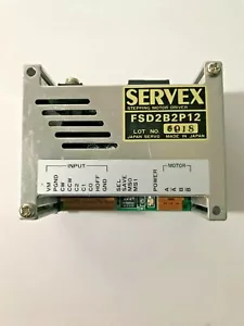 Controlador de motor paso a paso híbrido de 2 fases Servex FSD2U2P12 D.C. 24V // Usado en laboratorio - Imagen 1 de 5