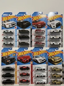 Hot Wheels JDM Super Lot of 24 Honda Mazda Toyota Nissan Perfect For Resale - Picture 1 of 7