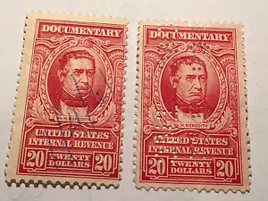 US-BRIEFMARKE EINNAHMEN DOKUMENTARFILM SCOTT #R678 PAAR - Bild 1 von 2