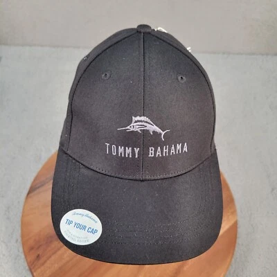 Tommy Bahama Tip Your Cap Black Adjustable Hat Margarita Recipe  Inside Hat - Image 1 of 4