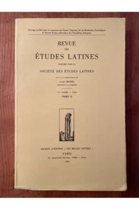 Revue des études latines 1993 Tome 71 Collectif - Picture 1 of 1