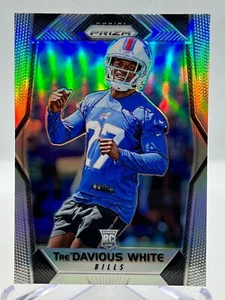TRE'DAVIOUS WHITE 2017 PANINI PRIZM #294 SILVER PRIZM ROOKIE - Foto 1 di 2