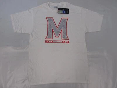 New University of Maryland Terrapins Mens Size M Medium White Shirt - Image 1 of 3