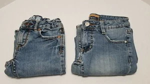Lot of 2 Girls 7 Regular Distressed Denim Jeans Thalia Sodi P.S. from Aeropostal - Picture 1 of 7
