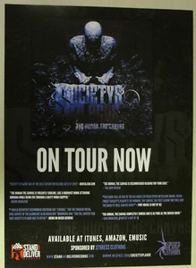 SOCIETY'S PLAGUE "The Human, The Canvas" ~ Magazine Page PRINT AD 2010 - Picture 1 of 1