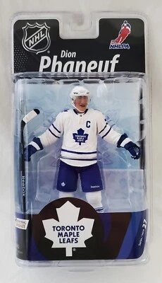 Jersey McFarlane NHL 27 DION PHANEUF BRONCE PERSECUCIÓN TORONTO HOJAS DE ARCE BLANCO S27 Foto 1 de 4